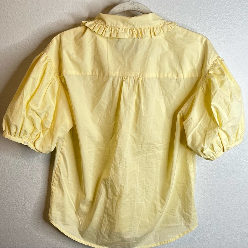 Birgitte Herskind Irie Puff Sleeve Peter Pan Collar Shirt - Picture 7 of 10